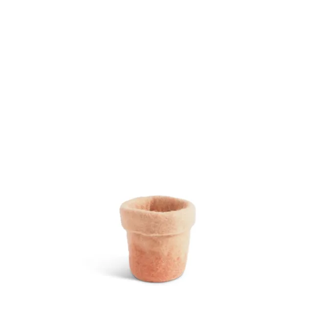 【CNFlower 西恩】Aveva Design瑞典羊毛氈 FLOWER POT 20羊毛氈漸層容器-小(家飾品/容器/盆器/盆栽/花器)