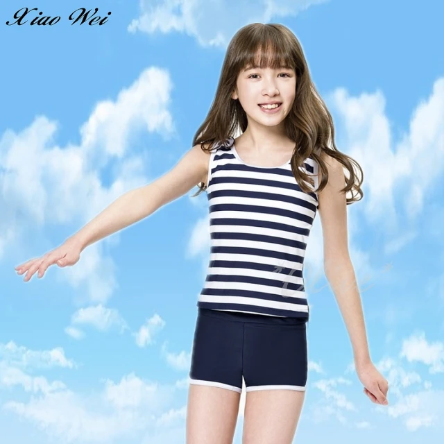 梅林品牌 流行女童短袖二件式泳裝(NO.M35608) 推薦