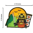 【A-ONE 匯旺】日本富士山味增留言板磁力貼+日本 Q版 古戰士補丁2件組磁鐵冰箱貼 可愛磁鐵(F625+317)