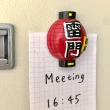 【A-ONE 匯旺】日本 雷門燈籠磁鐵磁力貼☆+ 日本 Q版-雷門貼布繡2件組大門磁鐵 冰箱磁 彩色磁鐵(F626+219)