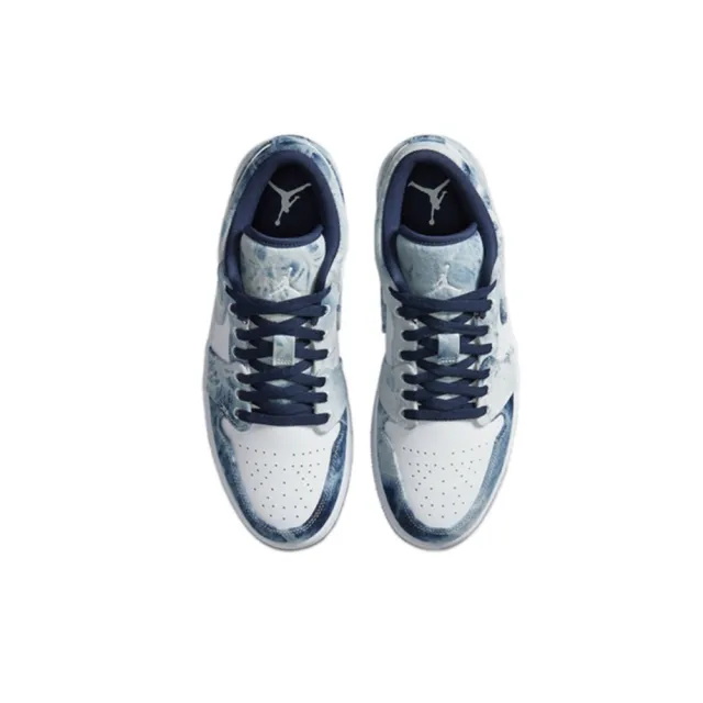 【NIKE 耐吉】Air Jordan 1 Low Washed Denim 水洗牛仔 CZ8455-100(喬丹 AJ1 單寧 休閒鞋 男鞋)