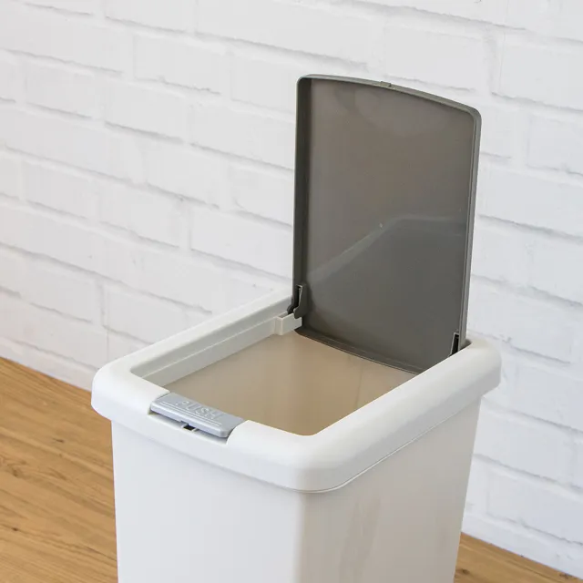 【KEYWAY 聯府】雙開式垃圾桶10L-3入垃圾筒T10