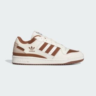 【adidas 愛迪達】Forum Low CL 男 休閒鞋 經典 復古 Originals 低筒 愛迪達 米棕(IG3900)