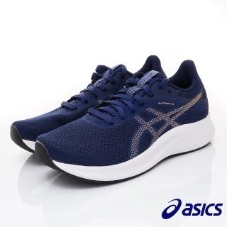 【asics 亞瑟士】PATRIOT 13輕量慢跑鞋(1012B312-409深藍-23-25.5cm)