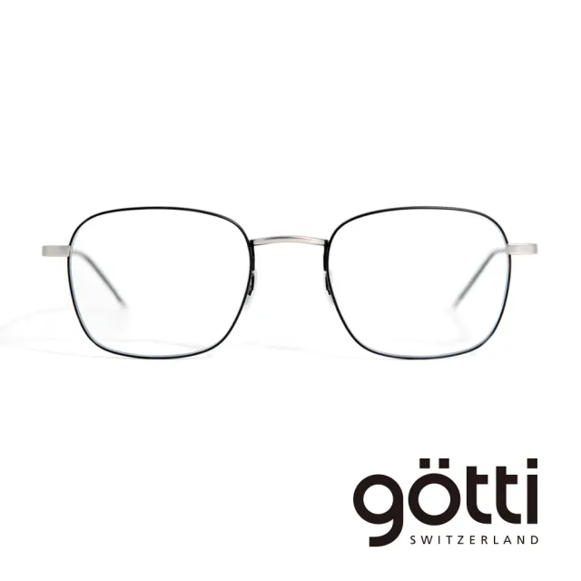 【Gotti】瑞士Gotti Switzerland 現代經典鈦金平光眼鏡(- DAVIS)