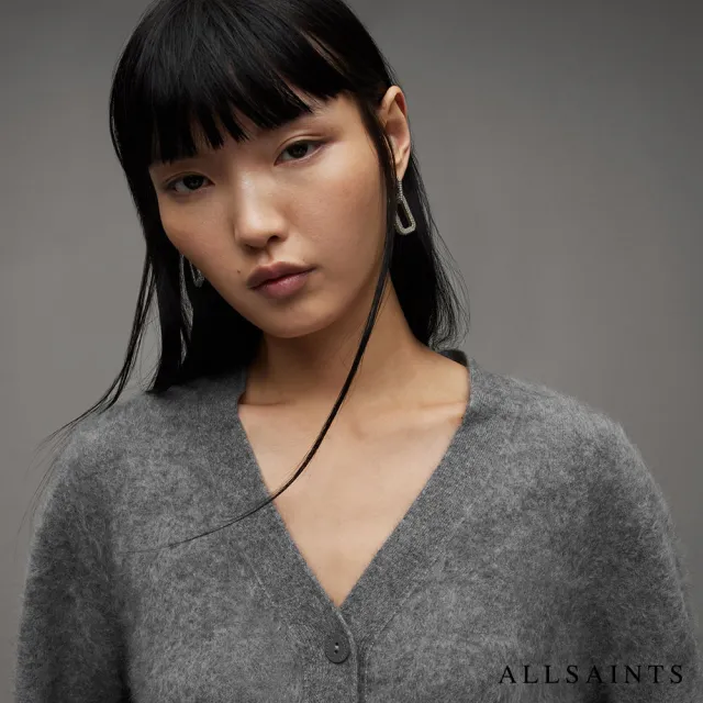 【ALLSAINTS】WICK 喀什米爾羊毛針織外套 WK100X(修身版型)