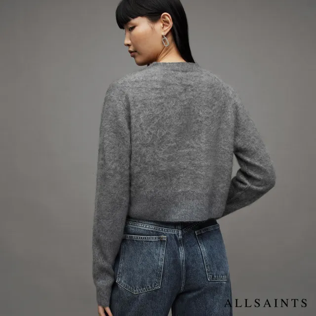 【ALLSAINTS】WICK 喀什米爾羊毛針織外套 WK100X(修身版型)