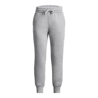 【UNDER ARMOUR】UA 女童 Rival Fleece Joggers運動長褲_1379525-012(灰)