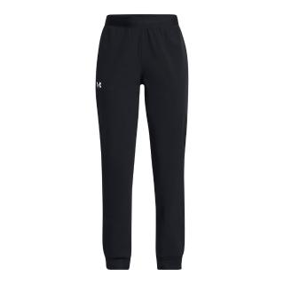 【UNDER ARMOUR】UA 女童 ArmourSport Woven Jogger運動長褲 1384207-001(黑)