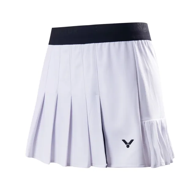 【VICTOR 勝利體育】針織運動短裙 褲裙(K-41300 A/C 白/黑)