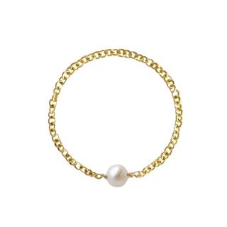 【Olivia Yao Jewellery】14K金迷你淡水珍珠鍊戒(Classic Collection)