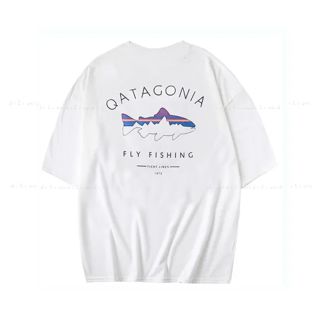 【Dition】野營釣魚休閒短袖上衣 OUTDOOR寬版短T(oversize 男女可穿)