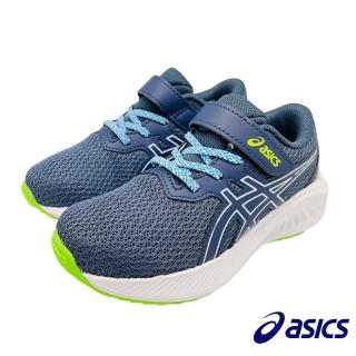 【asics 亞瑟士】PRE EXCITE 10 PS運動鞋款(1014A297-403-17-22cm)