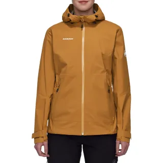 【Mammut 長毛象】Convey Tour HS Hooded Jacket AF GTX防水連帽外套 女款 獵豹褐 #1010-28802