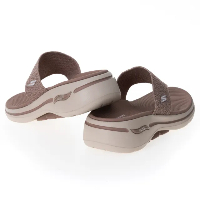 【SKECHERS】女鞋 健走系列涼拖鞋 GO WALK ARCH FIT SANDAL(140803TPE)