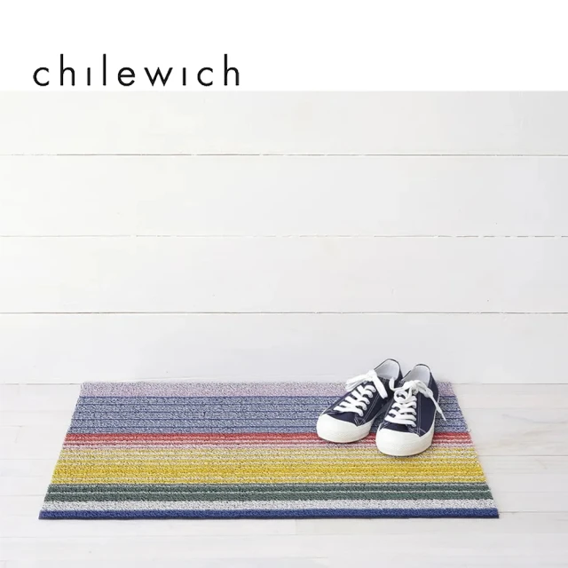 Chilewich POP Stripe系列 地墊 46×71cm(Multi 彩色條紋)