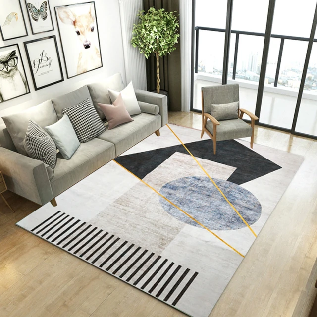 范登伯格 創意時尚地毯-揮灑(160x230cm)優惠推薦