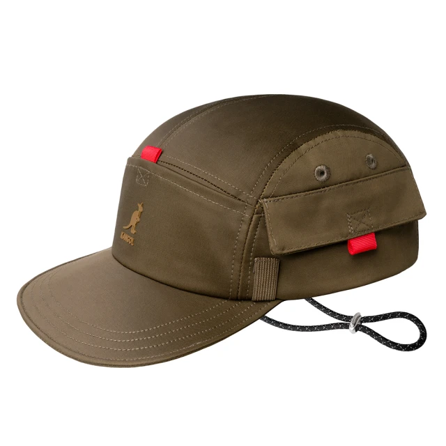 KANGOL EASY CARRY 口袋五片帽(軍綠色)