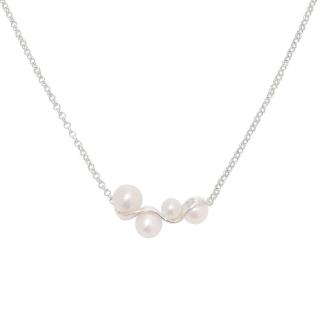 【Olivia Yao Jewellery】925純銀天然珍珠 純淨之息項鍊(Moirae Collection)