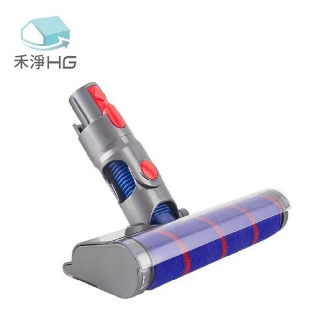 【HG 禾淨家用】Dyson V12 Detect Slim 副廠吸塵器配件 雷射滾筒電動吸頭(輕量版 1入/組)