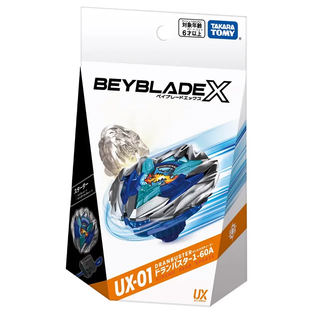 【TAKARA TOMY】BEYBLADE X 戰鬥陀螺X UX-01 蒼龍爆刃(男孩 對戰)