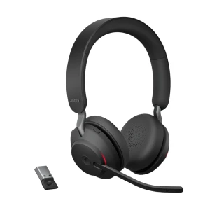 【Jabra】Evolve2 65 MS 商務藍牙耳機麥克風(Stereo 頭戴式立體聲耳機麥克風)