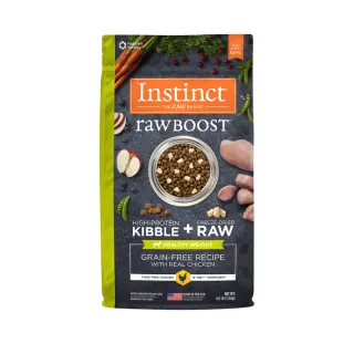 【Instinct原點】健康減重低脂雞肉凍乾成犬配方1.8公斤(WDJ 減重低脂 狗飼料 無穀飼料  肉含量74%)