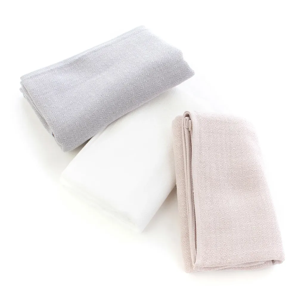 【CUOL】今治美容棉紗方巾(日本製 美容巾 吸水 敏感肌適用)