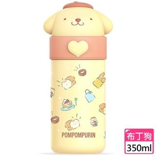 【TDL】布丁狗不鏽鋼保溫杯水壺保冷保溫瓶350ml 730239(生日禮物 聖誕節 平輸品)
