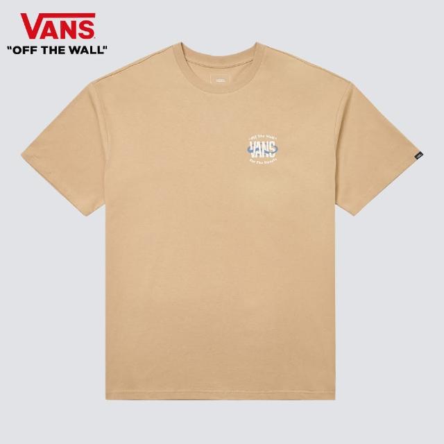 【VANS 官方旗艦】Logo 男女款卡其色短袖T恤