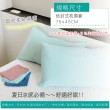 【米夢家居】SGS認證涼感冰晶紗信封式枕頭套(水綠-一入-各式枕頭涼爽透氣升級)
