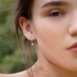 【Olivia Yao Jewellery】歐美冷淡風 中性款式 銀色球球耳環(Fern Collectiom/中性款式)