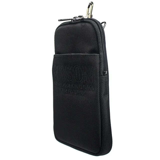 【YESON】隨身包 手機袋 腰掛包 斜背包(MG-586-20-黑)