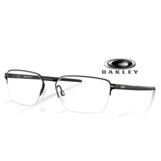 【Oakley】奧克利 Sway bar 0.5 日本製 鈦金屬半框光學眼鏡 精緻彈簧鏡臂 OX5080 01 56mm 霧黑 公司貨