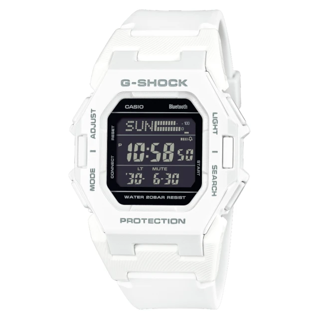 CASIO 卡西歐 G-SHOCK藍芽計步功能電子錶(GD-B500-7)