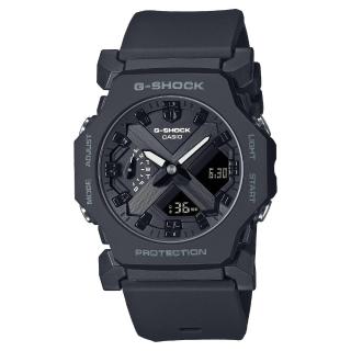 【CASIO 卡西歐】G-SHOCK簡約未來感雙顯錶(GA-2300-1A)