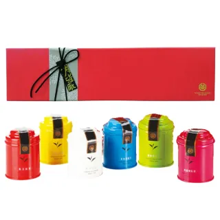 【台灣農林】官方直營 2026頂級茶葉禮盒 無毒自然農法芯芽(20gx5罐+30gx1罐/盒)