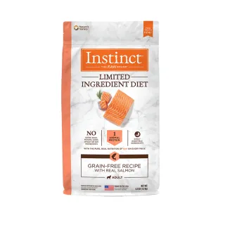 【Instinct原點】鮭魚低敏成犬配方4lb(WDJ 狗飼料 無穀飼料 肉含量高 低過敏)