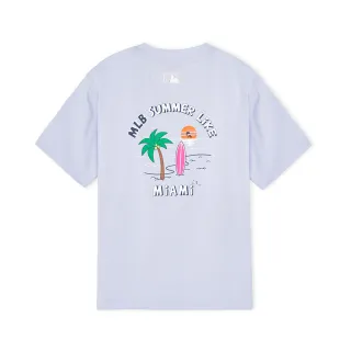 【MLB】童裝 短袖T恤 LIKE系列 邁阿密馬林魚隊(7ATSSM143-05VOL)