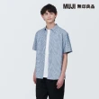 【MUJI 無印良品】男有機棉水洗牛津布扣領短袖襯衫(共9色)