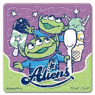【HUNDRED PICTURES 百耘圖】Disney Pixar Fluffy-甜食系列-繽紛冰棒拼圖磁鐵16片-透明-方(迪士尼)