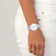 【COACH】官方授權經銷商 Elliot 簡約大數字面盤腕錶-36mm/紫皮帶 母親節 禮物(14504286)