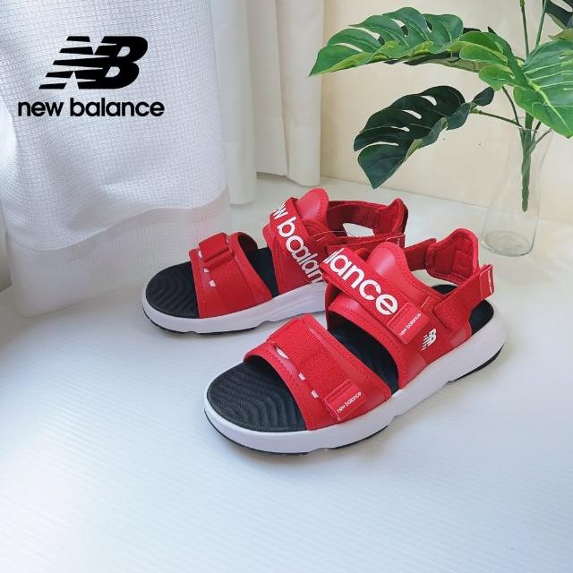 【NEW BALANCE】NB 涼拖鞋_中性_紅色_SUA750B3-D