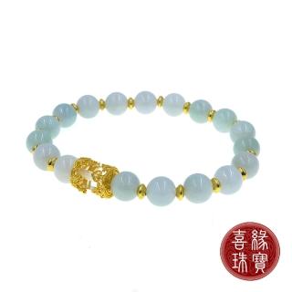 【喜緣玉品】618限定★四方賺芙蓉翡翠手珠(7mm)