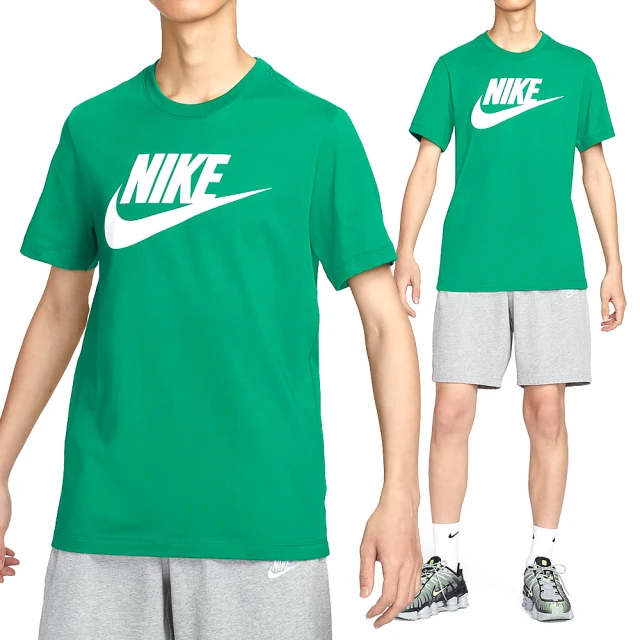 NIKE 耐吉 As M Nsw Tee Icon Futura 男款 綠色 圓領 上衣 運動 短袖 AR5005-365