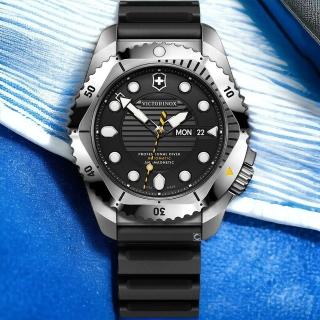 【VICTORINOX 瑞士維氏】DIVE PRO 300米潛水錶 男錶 腕錶 機械錶父親節 送禮(VISA-241994)