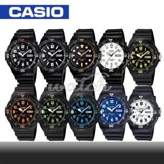 【CASIO 卡西歐】潛水風格-學生/青少年指標錶 鏡面4.4cm(MRW-200H)