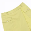【ILEY 伊蕾】都市風情褲裙(黃色；M-XL；1242072406)
