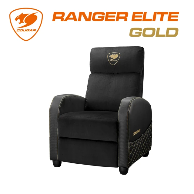 COUGAR 美洲獅 RANGER ELITE GOLD 專業級電競沙發(黑金色/自行組裝/電競椅/電競沙發)