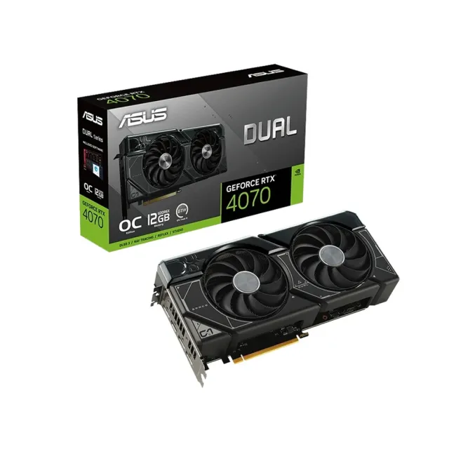 【ASUS 華碩】Dual GeForce RTX 4070 顯示卡